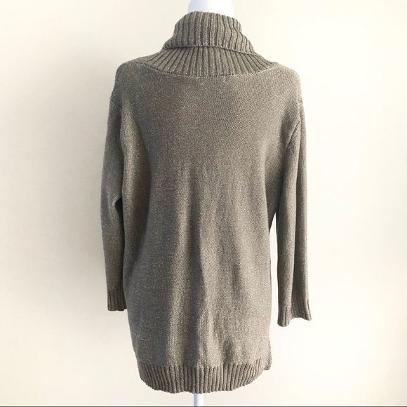 NWT NEW YORK & COMPANY Turtleneck sweater cable knit - Picture 3 of 8